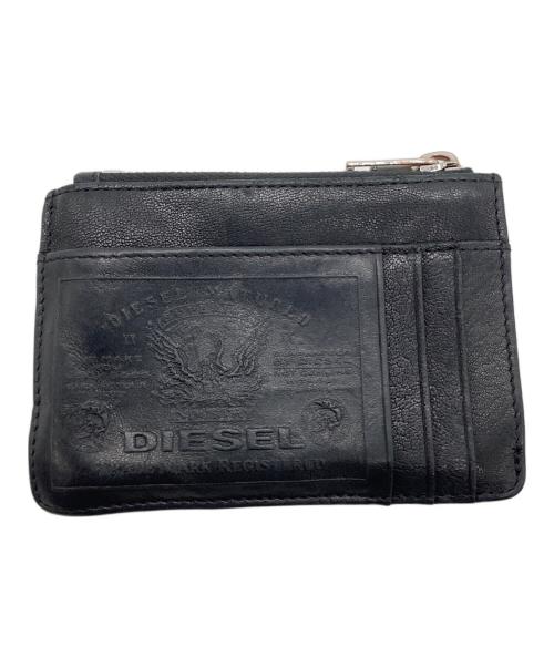 DIESEL（ディーゼル）DIESEL (ディーゼル) カードケース ブラックの古着・服飾アイテム