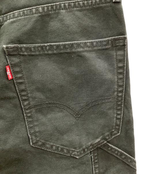 LEVI'S（リーバイス）LEVI'S (リーバイス) デニムペインターパンツ オリーブ サイズ:W28×L32の古着・服飾アイテム