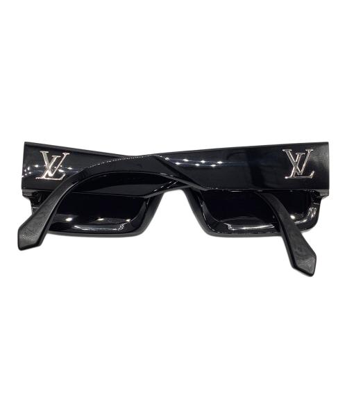 LOUIS VUITTON（ルイ ヴィトン）LOUIS VUITTON (ルイ ヴィトン) サングラス　クラッシュ・ロウ スクエア ブラック サイズ:54□22の古着・服飾アイテム