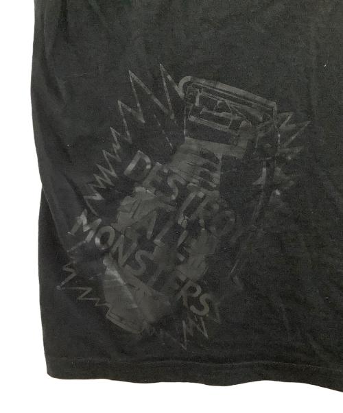 Destroy All Monsters（デストロイ オール モンスターズ）Destroy All Monsters (デストロイ オール モンスターズ) 半袖カットソー ブラック サイズ:SIZE Mの古着・服飾アイテム