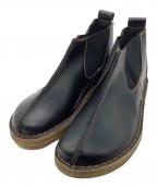 CLARKSクラークス）の古着「サイドゴアシューズ」｜ブラック