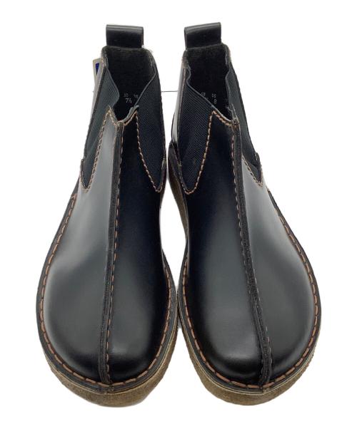 CLARKS（クラークス）CLARKS (クラークス) サイドゴアシューズ ブラック サイズ:26 未使用品の古着・服飾アイテム