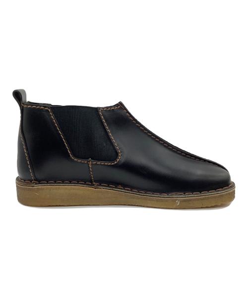 CLARKS（クラークス）CLARKS (クラークス) サイドゴアシューズ ブラック サイズ:26 未使用品の古着・服飾アイテム
