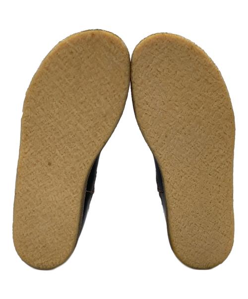 CLARKS（クラークス）CLARKS (クラークス) サイドゴアシューズ ブラック サイズ:26 未使用品の古着・服飾アイテム