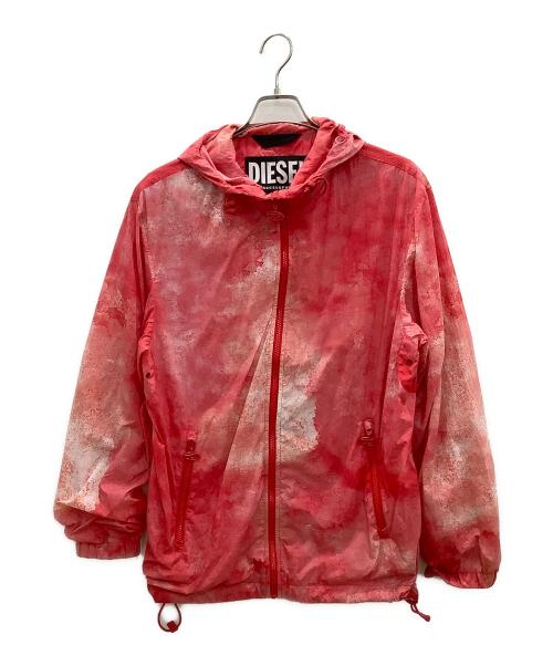 DIESEL（ディーゼル）DIESEL (ディーゼル) J-WARRETT-LOGO　OHIAB レッド サイズ:46の古着・服飾アイテム