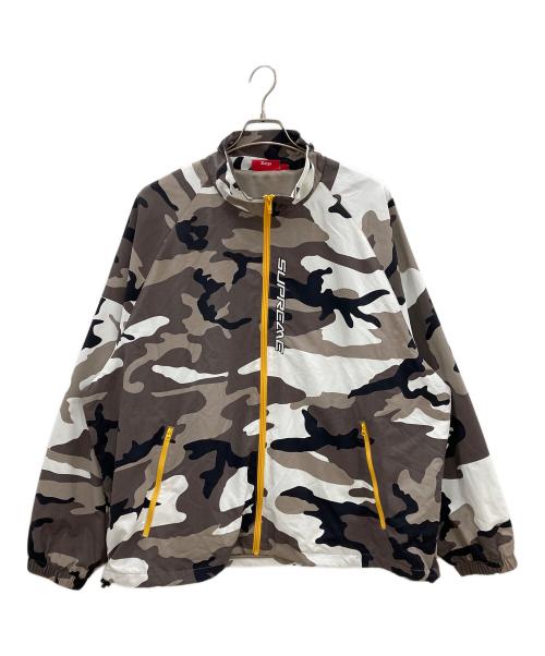 SUPREME（シュプリーム）SUPREME (シュプリーム) トラックジャケット　Contrast Zip Track Jacket ブラウン サイズ:XLの古着・服飾アイテム