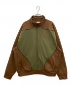 SUPREME×NIKEシュプリーム×ナイキ）の古着「トラックジャケット　Tricot Track Jacket」｜ブラウン×グリーン