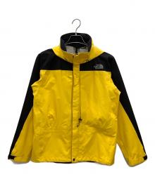 THE NORTH FACE（ザ ノース フェイス）の古着「マウンテンパーカー　パンツセット RAINTEX PLASMA Men's」｜イエロー×ブラック