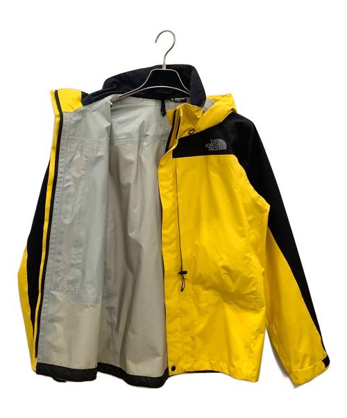 THE NORTH FACE（ザ ノース フェイス）THE NORTH FACE (ザ ノース フェイス) マウンテンパーカー　パンツセット RAINTEX PLASMA Men's イエロー×ブラック サイズ:Mの古着・服飾アイテム
