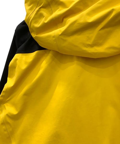 THE NORTH FACE（ザ ノース フェイス）THE NORTH FACE (ザ ノース フェイス) マウンテンパーカー　パンツセット RAINTEX PLASMA Men's イエロー×ブラック サイズ:Mの古着・服飾アイテム