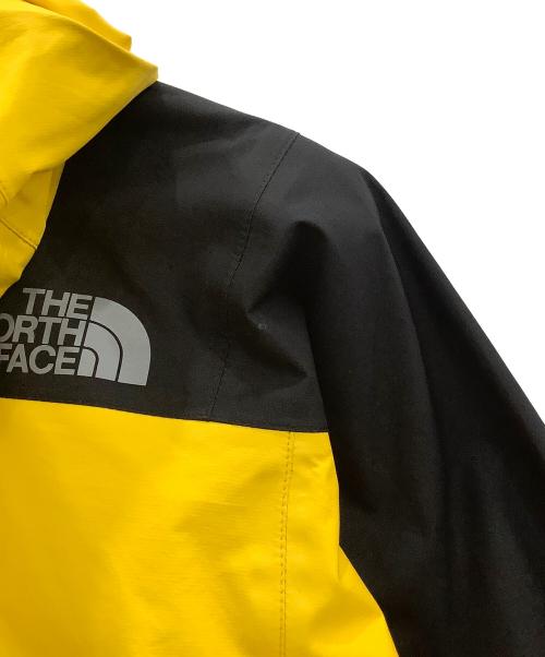 THE NORTH FACE（ザ ノース フェイス）THE NORTH FACE (ザ ノース フェイス) マウンテンパーカー　パンツセット RAINTEX PLASMA Men's イエロー×ブラック サイズ:Mの古着・服飾アイテム