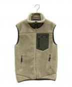Patagoniaパタゴニア）の古着「フリースベスト　クラシックレトロX」｜アイボリー