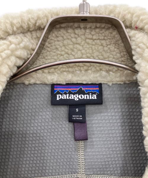 Patagonia（パタゴニア）Patagonia (パタゴニア) フリースベスト　クラシックレトロX アイボリー サイズ:Ｓの古着・服飾アイテム
