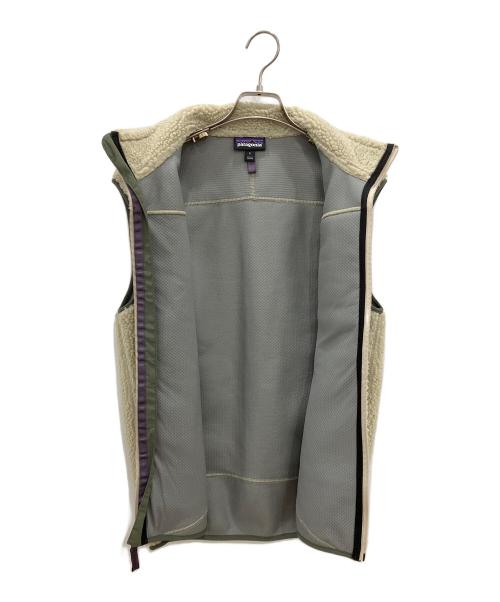 Patagonia（パタゴニア）Patagonia (パタゴニア) フリースベスト　クラシックレトロX アイボリー サイズ:Ｓの古着・服飾アイテム