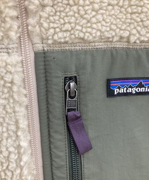 Patagonia（パタゴニア）Patagonia (パタゴニア) フリースベスト　クラシックレトロX アイボリー サイズ:Ｓの古着・服飾アイテム