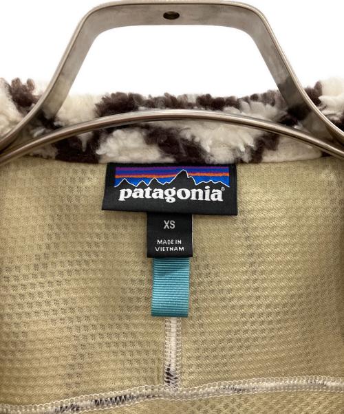 Patagonia（パタゴニア）Patagonia (パタゴニア) フリースベスト　クラシックレトロＸ アイボリー サイズ:XSの古着・服飾アイテム
