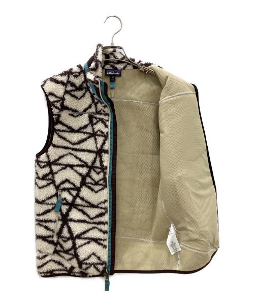 Patagonia（パタゴニア）Patagonia (パタゴニア) フリースベスト　クラシックレトロＸ アイボリー サイズ:XSの古着・服飾アイテム