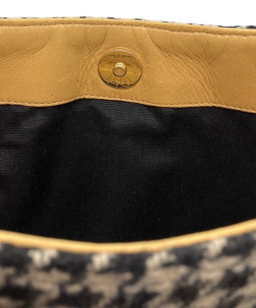 COACH（コーチ）COACH (コーチ) ワンショルダーバッグ ベージュ×ブラックの古着・服飾アイテム