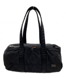 PORTER（ポーター）の古着「ミニボストンバッグ　ダッフルバッグ」｜ブラック