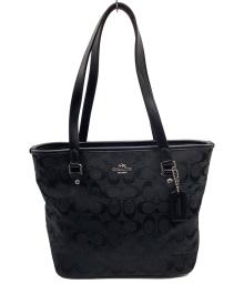 COACH（コーチ）の古着「トートバッグ」｜ブラック