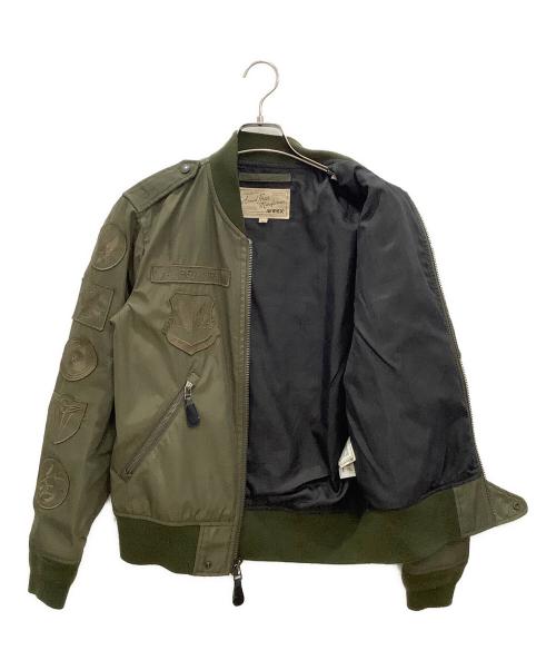 AVIREX（アヴィレックス）AVIREX (アヴィレックス) ブルゾン オリーブ サイズ:Mの古着・服飾アイテム