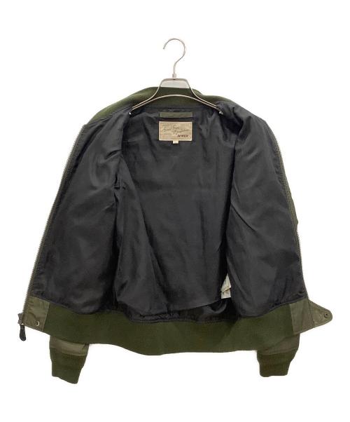 AVIREX（アヴィレックス）AVIREX (アヴィレックス) ブルゾン オリーブ サイズ:Mの古着・服飾アイテム