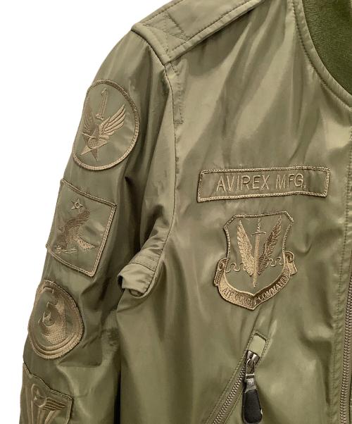 AVIREX（アヴィレックス）AVIREX (アヴィレックス) ブルゾン オリーブ サイズ:Mの古着・服飾アイテム