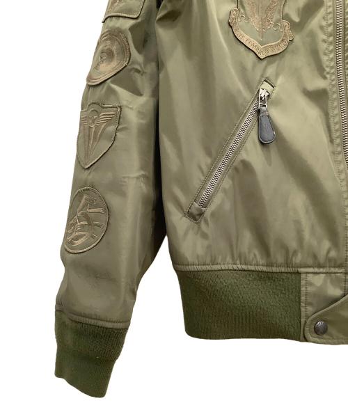 AVIREX（アヴィレックス）AVIREX (アヴィレックス) ブルゾン オリーブ サイズ:Mの古着・服飾アイテム