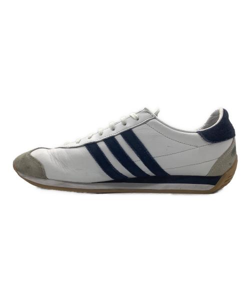 adidas（アディダス）adidas (アディダス) ローカットスニーカー　COUNTRY OG ホワイト×ネイビー サイズ:29の古着・服飾アイテム