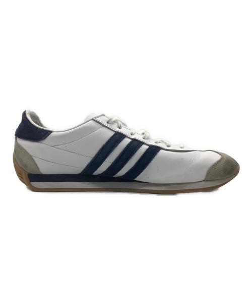 adidas（アディダス）adidas (アディダス) ローカットスニーカー　COUNTRY OG ホワイト×ネイビー サイズ:29の古着・服飾アイテム