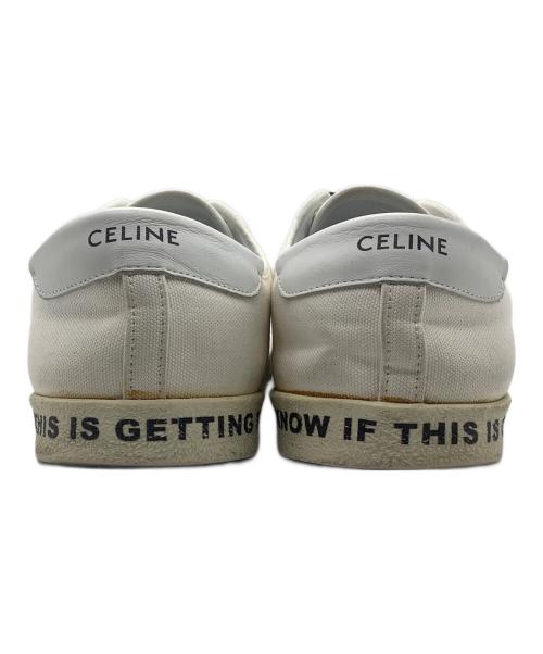 CELINE（セリーヌ）CELINE (セリーヌ) ローカットスニーカー　BLANK　	CMNAOU ホワイト サイズ:39の古着・服飾アイテム