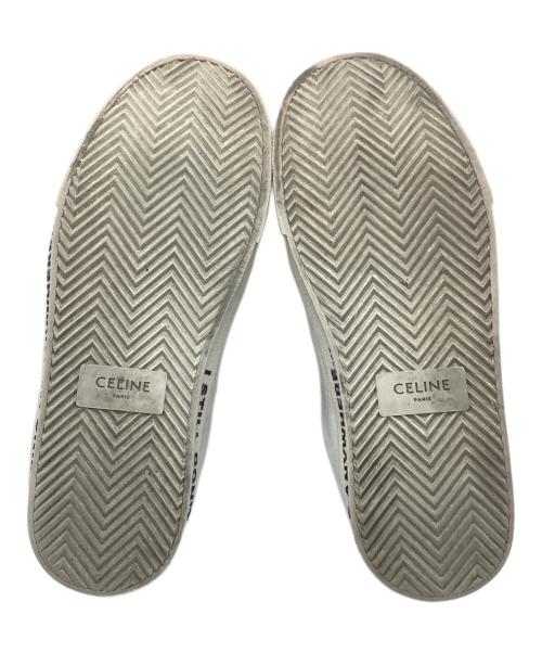 CELINE（セリーヌ）CELINE (セリーヌ) ローカットスニーカー　BLANK　	CMNAOU ホワイト サイズ:39の古着・服飾アイテム
