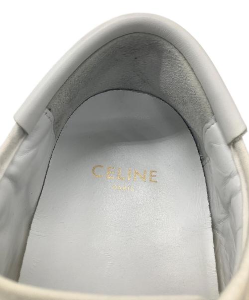 CELINE（セリーヌ）CELINE (セリーヌ) ローカットスニーカー　BLANK　	CMNAOU ホワイト サイズ:39の古着・服飾アイテム
