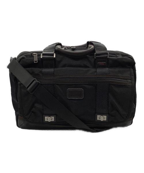 TUMI（トゥミ）TUMI (トゥミ) バッグ　ALPHA BRAVO ブラック×ブラウンの古着・服飾アイテム