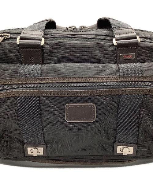 TUMI（トゥミ）TUMI (トゥミ) バッグ　ALPHA BRAVO ブラック×ブラウンの古着・服飾アイテム