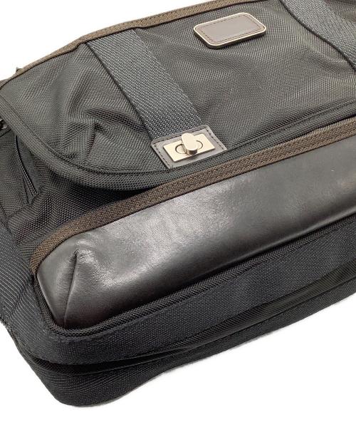 TUMI（トゥミ）TUMI (トゥミ) バッグ　ALPHA BRAVO ブラック×ブラウンの古着・服飾アイテム