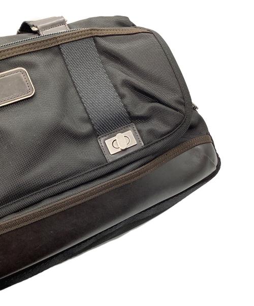 TUMI（トゥミ）TUMI (トゥミ) バッグ　ALPHA BRAVO ブラック×ブラウンの古着・服飾アイテム