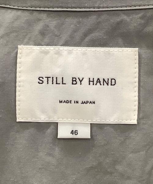 STILL BY HAND（スティルバイハンド）STILL BY HAND (スティルバイハンド) 半袖シャツ グレー サイズ:46の古着・服飾アイテム