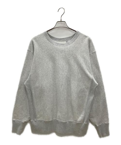KAPTAIN SUNSHINE（キャプテンサンシャイン）KAPTAIN SUNSHINE (キャプテンサンシャイン) クルーネックスウェット　Crewneck Pullover グレー サイズ:38の古着・服飾アイテム