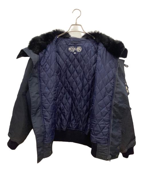 BOSS COFFEE（ボス コーヒー）BOSS COFFEE (ボス コーヒー) フライトジャケット ネイビー サイズ:LLの古着・服飾アイテム