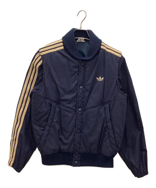 adidas（アディダス）adidas (アディダス) ジャケットデサント社 西ドイツ製 80's ネイビー サイズ:Lの古着・服飾アイテム