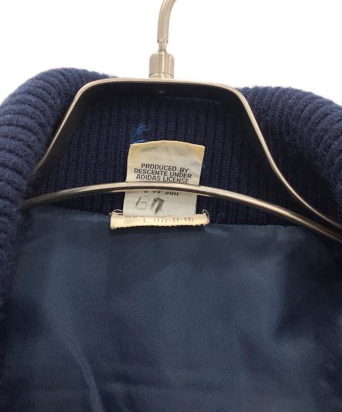 adidas（アディダス）adidas (アディダス) ジャケットデサント社 西ドイツ製 80's ネイビー サイズ:Lの古着・服飾アイテム