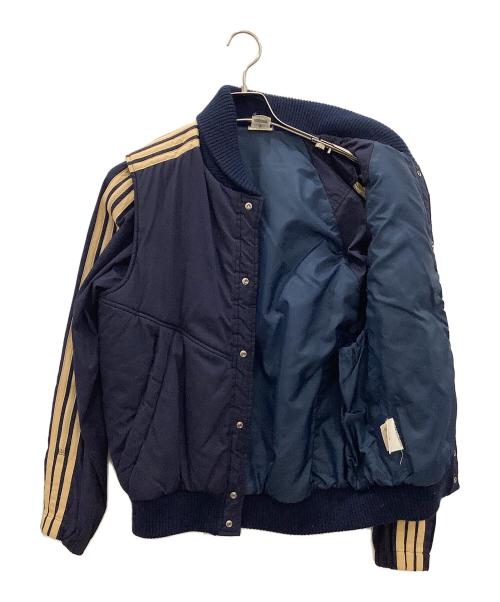 adidas（アディダス）adidas (アディダス) ジャケットデサント社 西ドイツ製 80's ネイビー サイズ:Lの古着・服飾アイテム