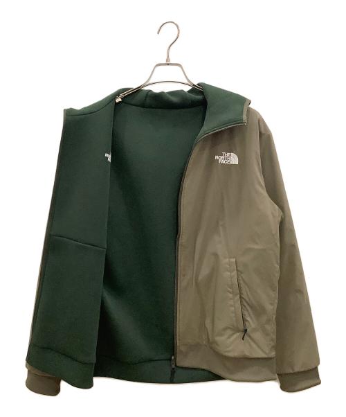 THE NORTH FACE（ザ ノース フェイス）THE NORTH FACE (ザ ノース フェイス) リバーシブルテックエアーフーディ ベージュ サイズ:Lの古着・服飾アイテム