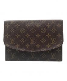 LOUIS VUITTON（ルイ ヴィトン）の古着「クラッチバッグ　モノグラム」｜ブラウン