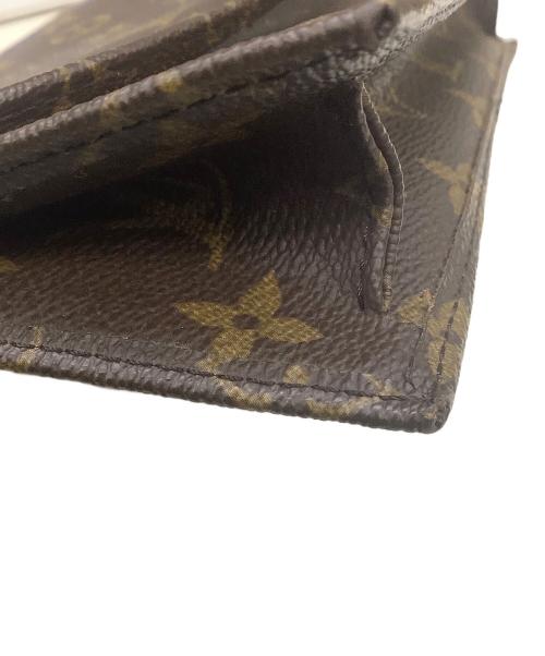 LOUIS VUITTON（ルイ ヴィトン）LOUIS VUITTON (ルイ ヴィトン) クラッチバッグ　モノグラム ブラウンの古着・服飾アイテム