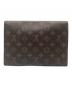 LOUIS VUITTON (ルイ ヴィトン) クラッチバッグ　モノグラム ブラウン：35000円