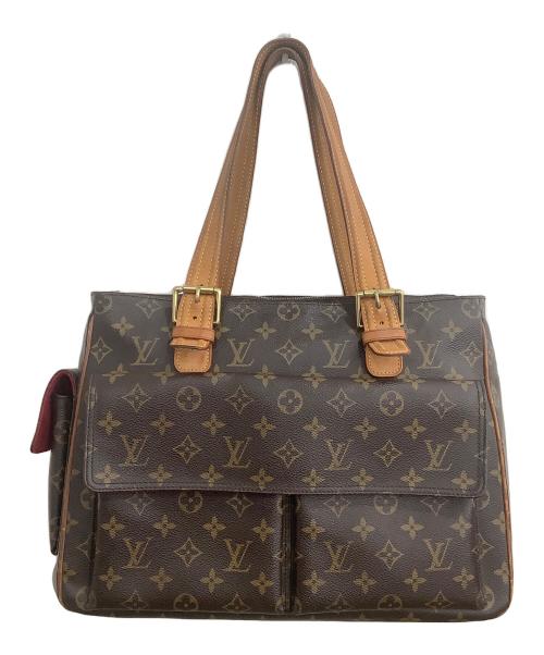 LOUIS VUITTON（ルイ ヴィトン）LOUIS VUITTON (ルイ ヴィトン) トートバッグ　モノグラム　ミュルティプリ シテ ブラウンの古着・服飾アイテム