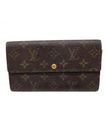 LOUIS VUITTON（ルイ ヴィトン）の古着「長財布　モノグラム　ポシェット・ポルトモネ クレディ」