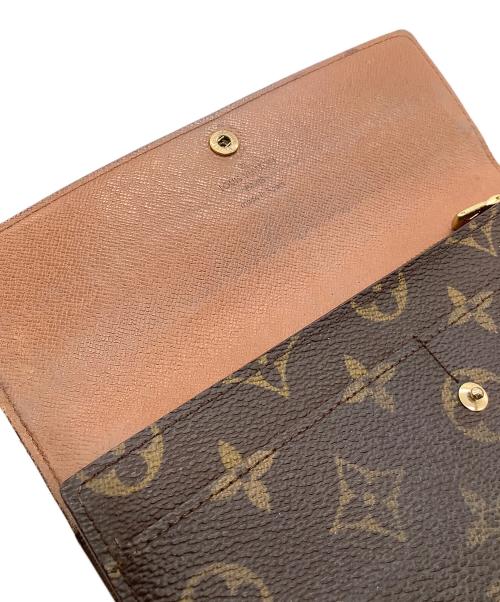 LOUIS VUITTON（ルイ ヴィトン）LOUIS VUITTON (ルイ ヴィトン) 長財布　モノグラム　ポシェット・ポルトモネ クレディの古着・服飾アイテム